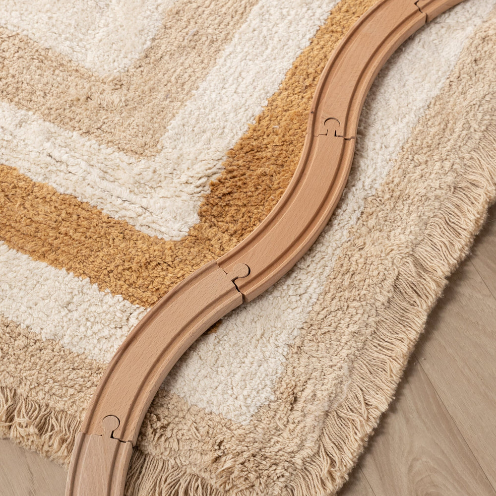 Washable kids rug - Milo Beige
