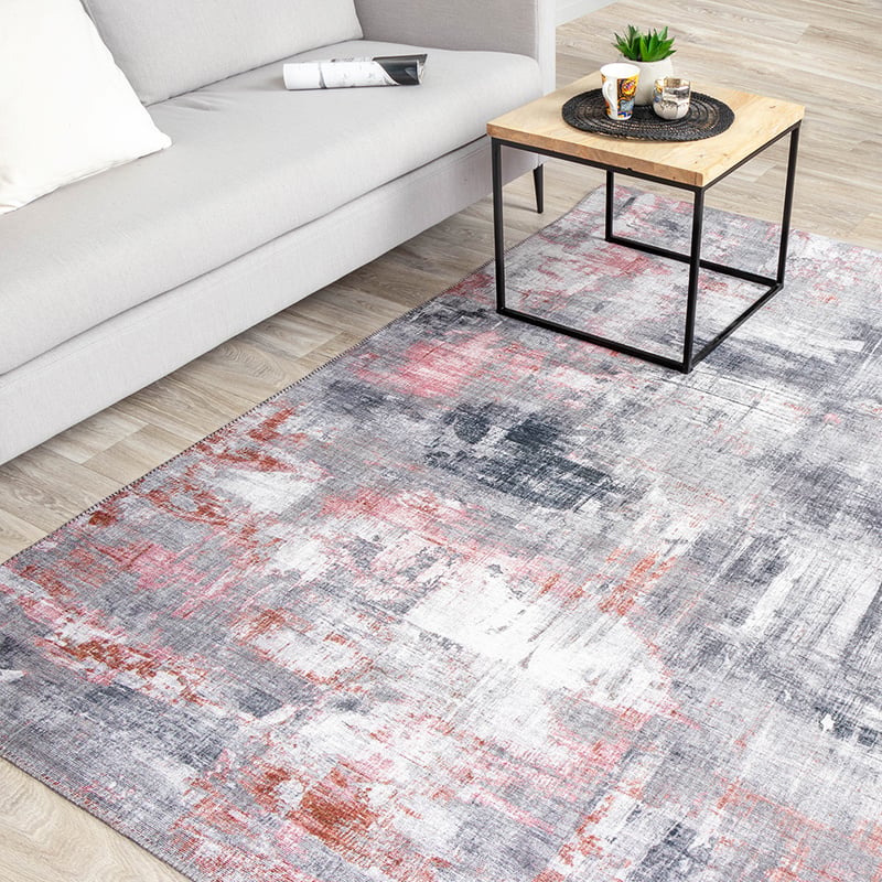Modern Rug - Strength Red/Pink