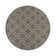Round Outdoor Rug - Floreno Milan Anthracite/Beige