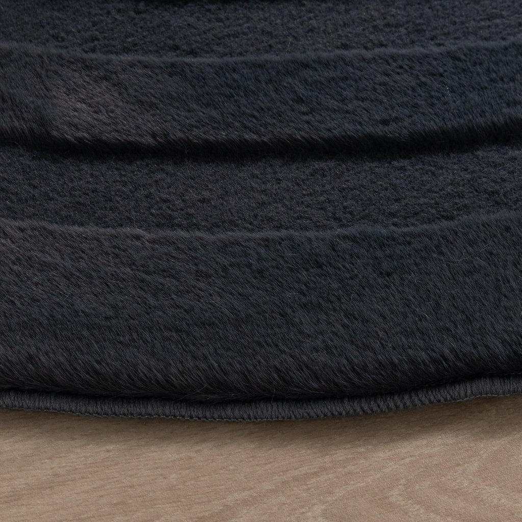 Irregular Rug - Flowy Wavy Anthracite