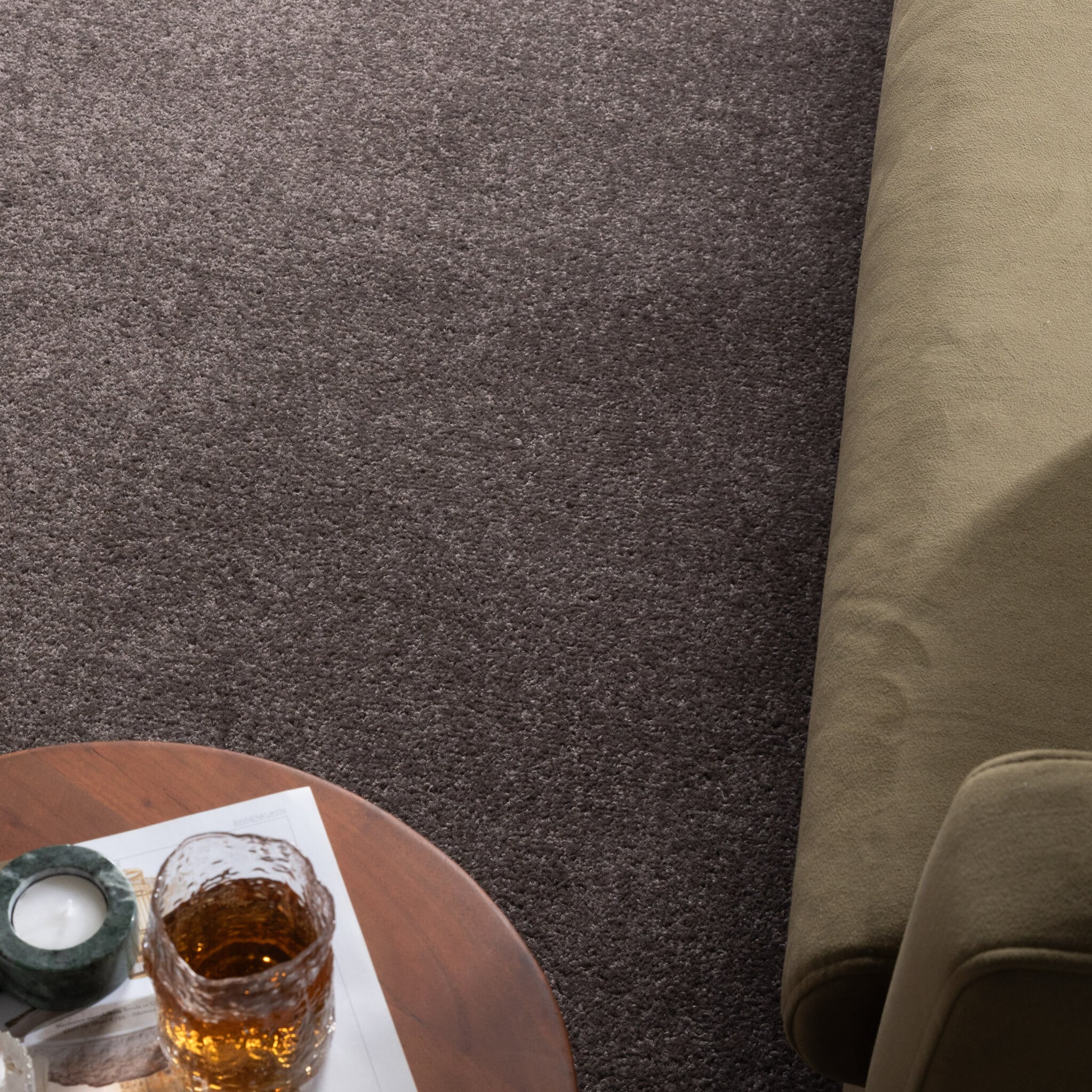 Low pile rug - Essenza Dark Grey