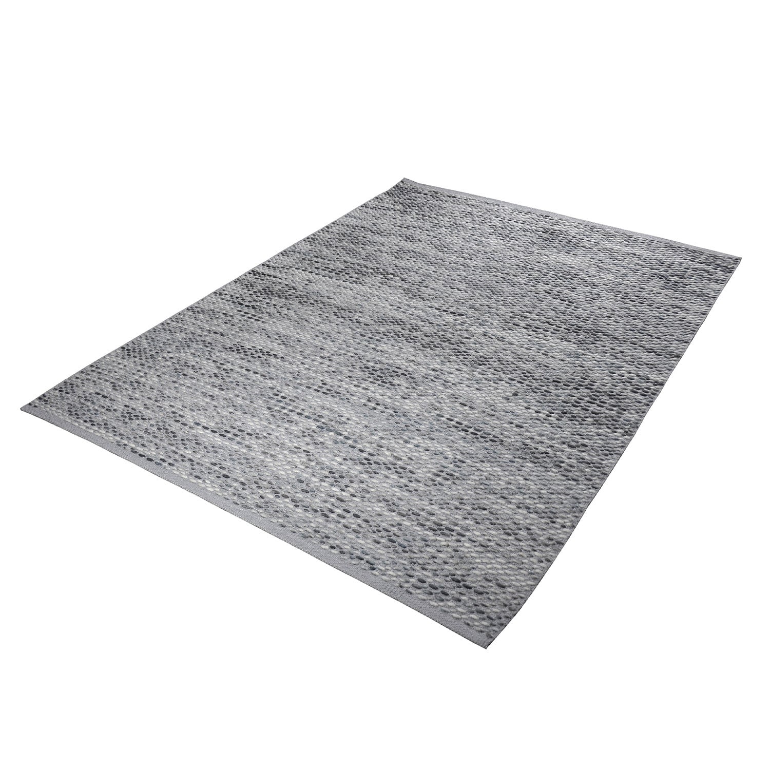 Wool Floor Rug - Zonza Gray/Melange