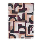 Modern floor rug - Nuance 9209 Pink