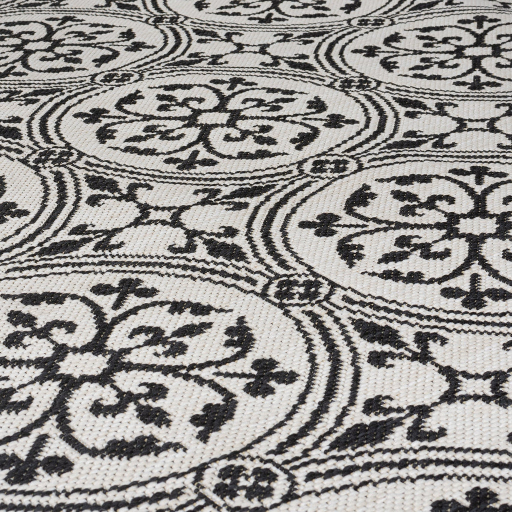 Outdoor Rug - Varano Casablanca Black/White