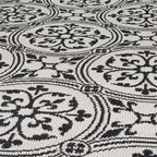 Outdoor Rug - Varano Casablanca Black/White