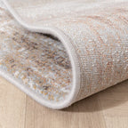 Abstract Rug - Xavier Brush Taupe/Red