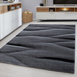 Modern Floor Rug - Lucca Black