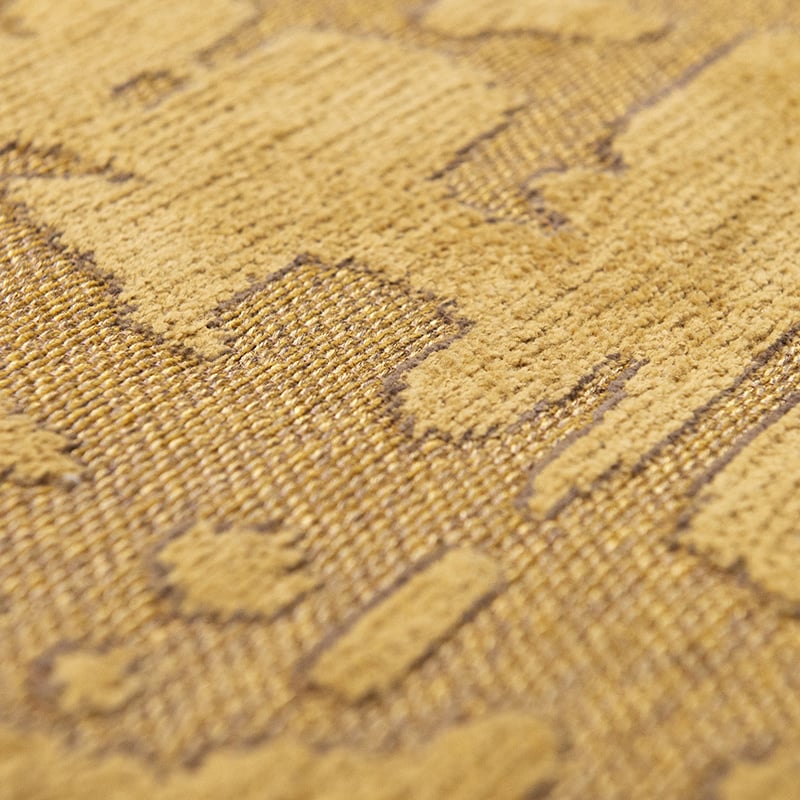 Round modern floor rug - Structures Baobab 9201