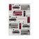Children's floor rug - Zesto City Grey/Red