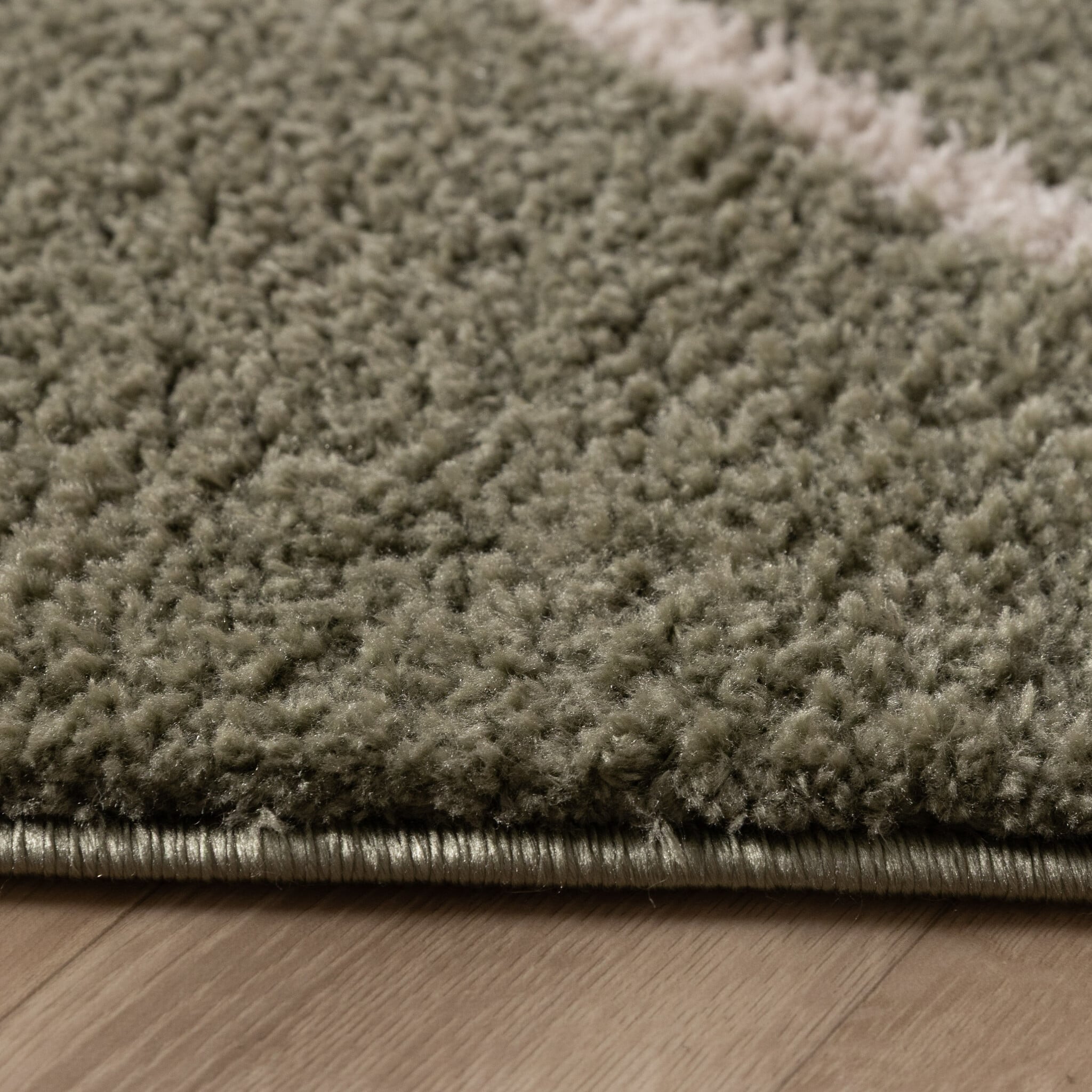 Washable Rug – Myrre Swirl Green