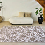 Abstract floor rug - Swim Grit 9353