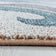 Round Children's Floor Rug Unicorn - Fleurtje Yellow