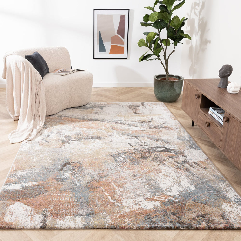 Abstract Rug - Xavier Brush Grey/Grau