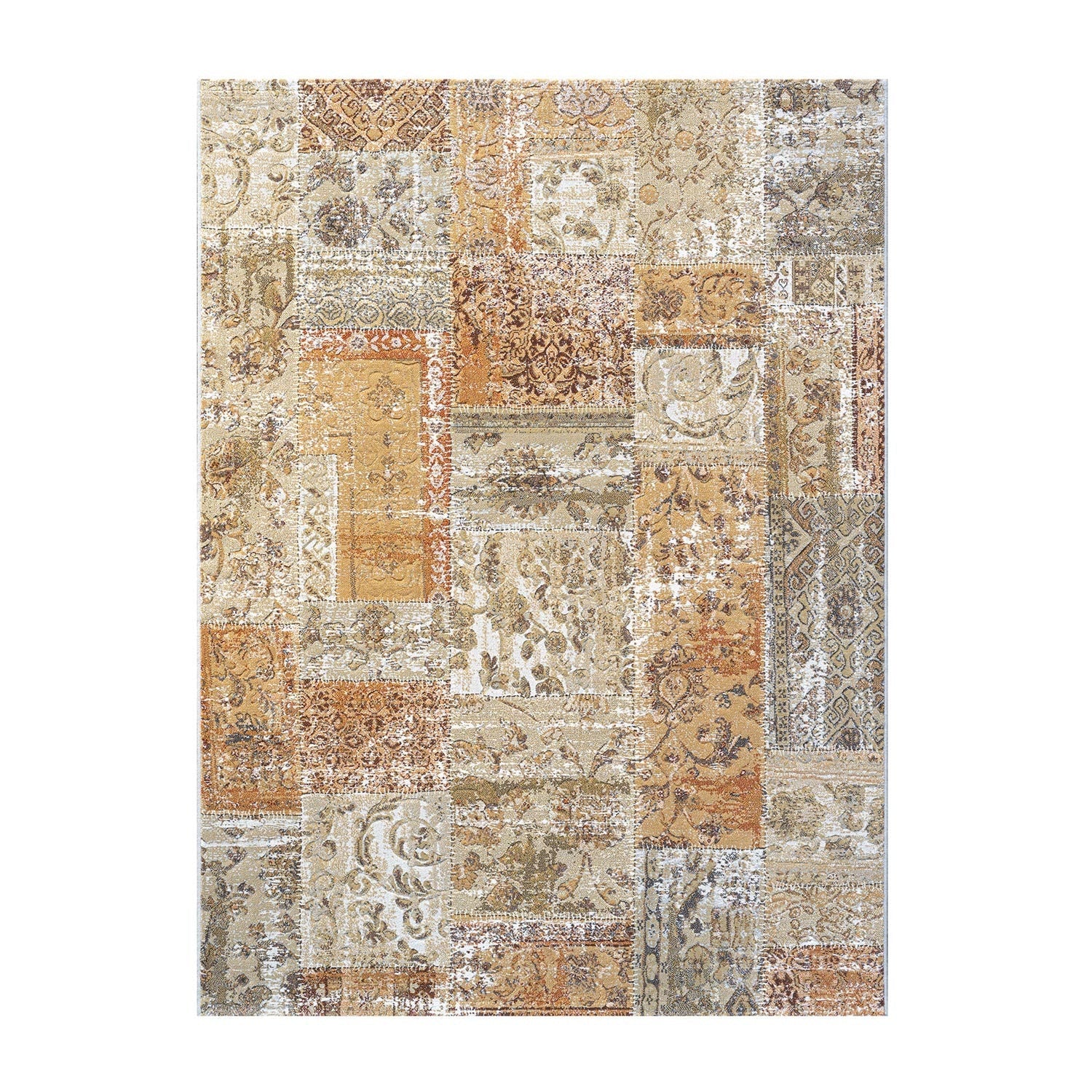 Patchwork Floor Rug - Ascott 9248