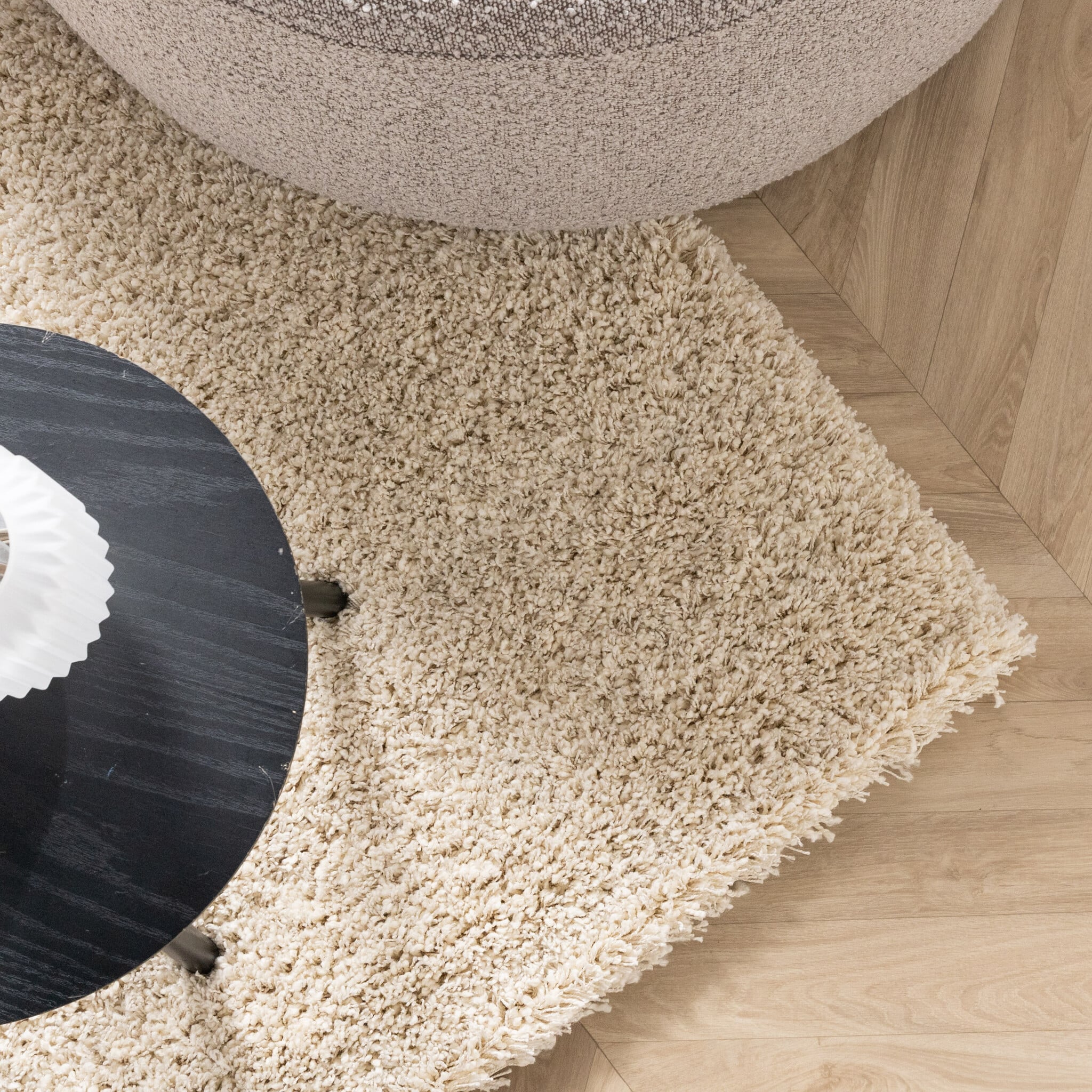 Luxury deep pile rug - Yves Cream
