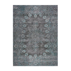 Vintage floor rug - Armand Grey/Blue