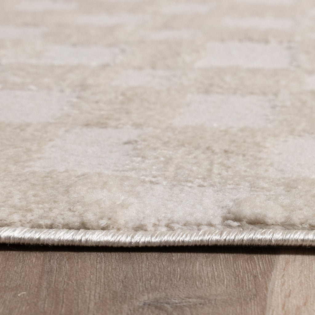 Japandi Rug - Yori Checkerboard Cream