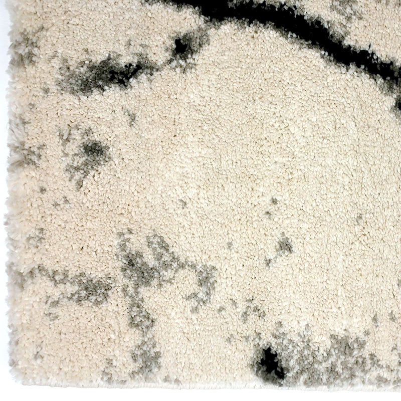 Modern Rug - Flash Lines Cream/Black