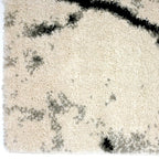 Modern Rug - Flash Lines Cream/Black