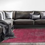 Vintage floor rug - The Fading World Scarlet 8260