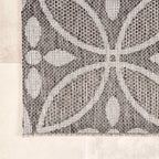 Outdoor Rug - Summer Pattern Grey