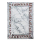 Modern Rug - Marble Edge Grey/Brown