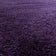 Round High-Pile Floor Rug - Fuzzy Purple