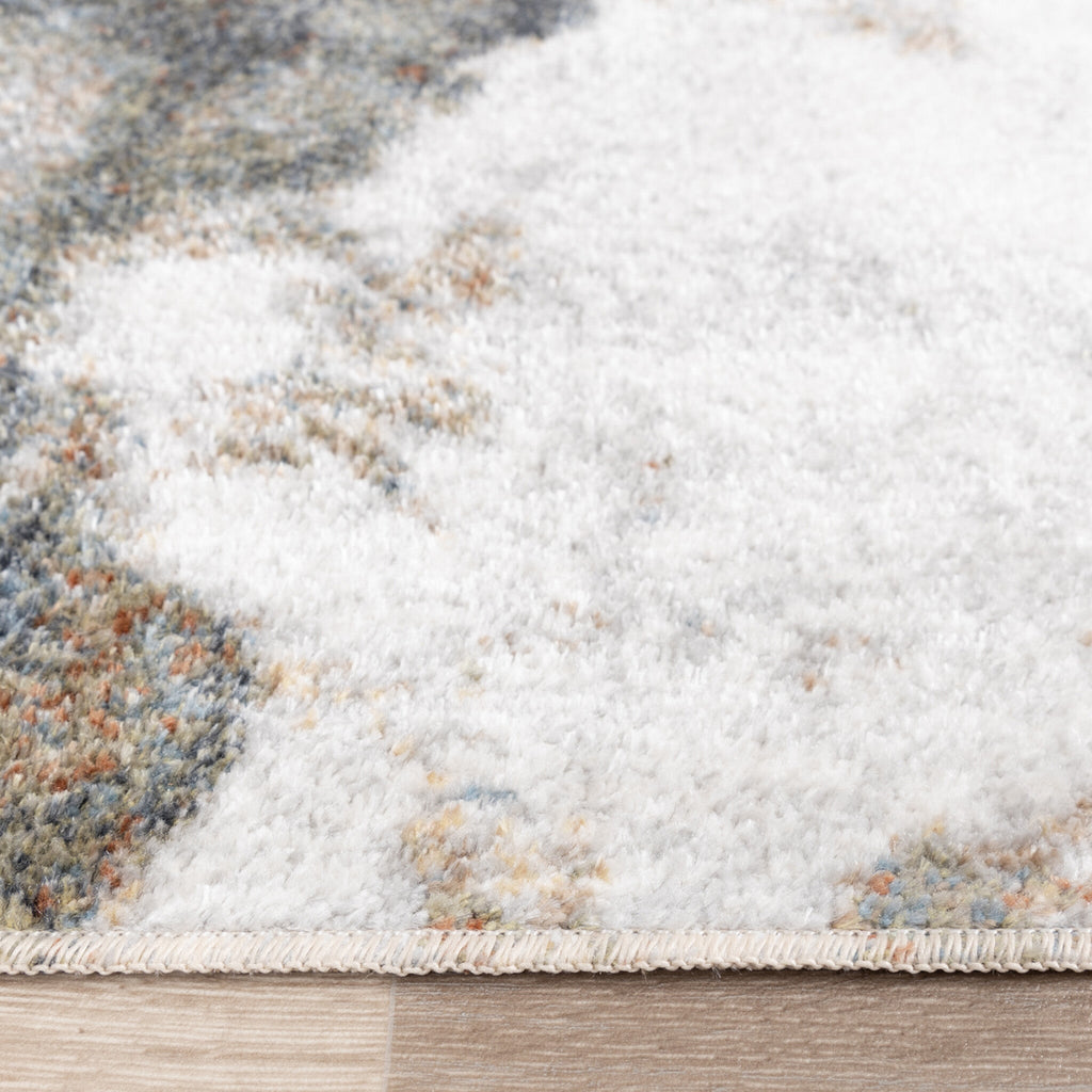 Round washable rug - Misha Flow Multicolor