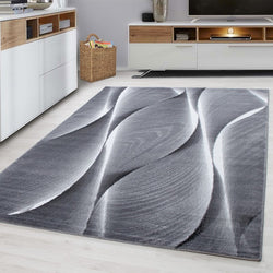 Modern floor rug - Jena Black 9310