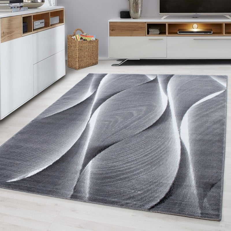 Modern floor rug - Jena Black 9310