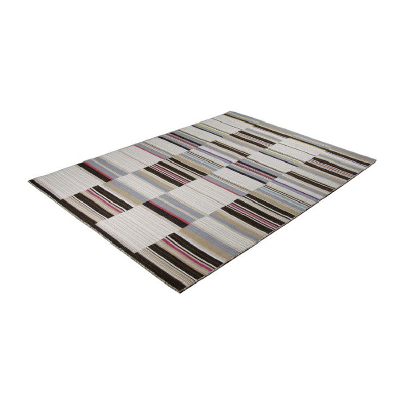 Wool rug - Bon Multicolor/Brown