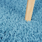 High-Pile Runner - Solid Turquoise