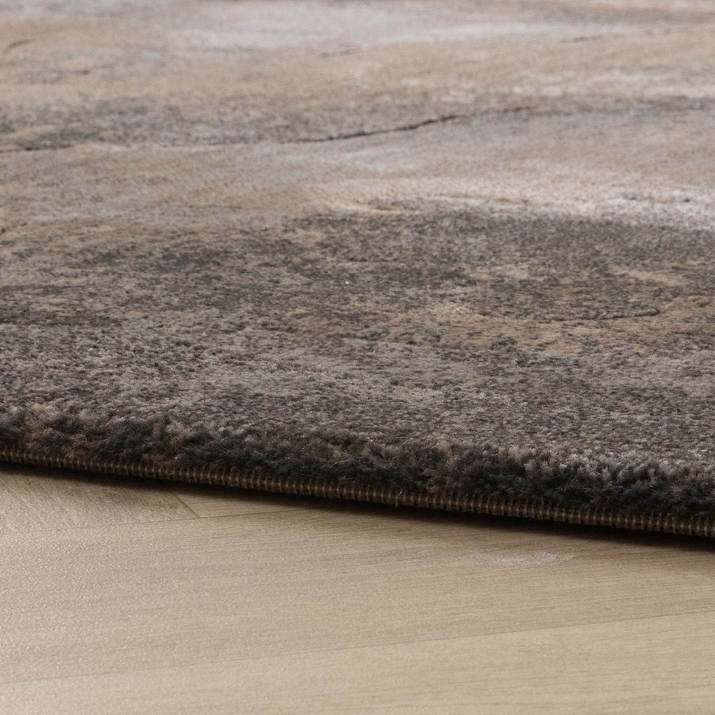 Industrial Rug - Raphael Dark Brown