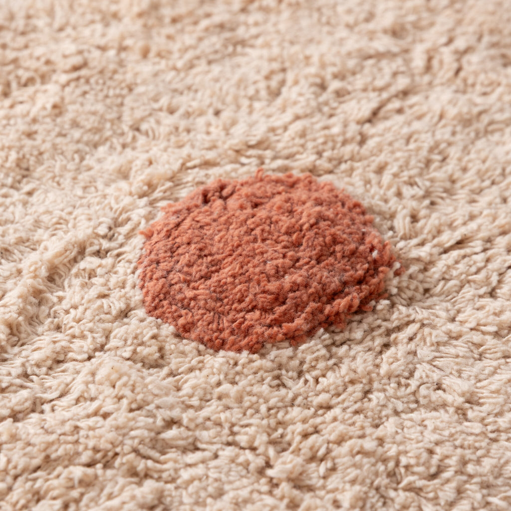 Round Kids Room Rug – Lou Dots Terra