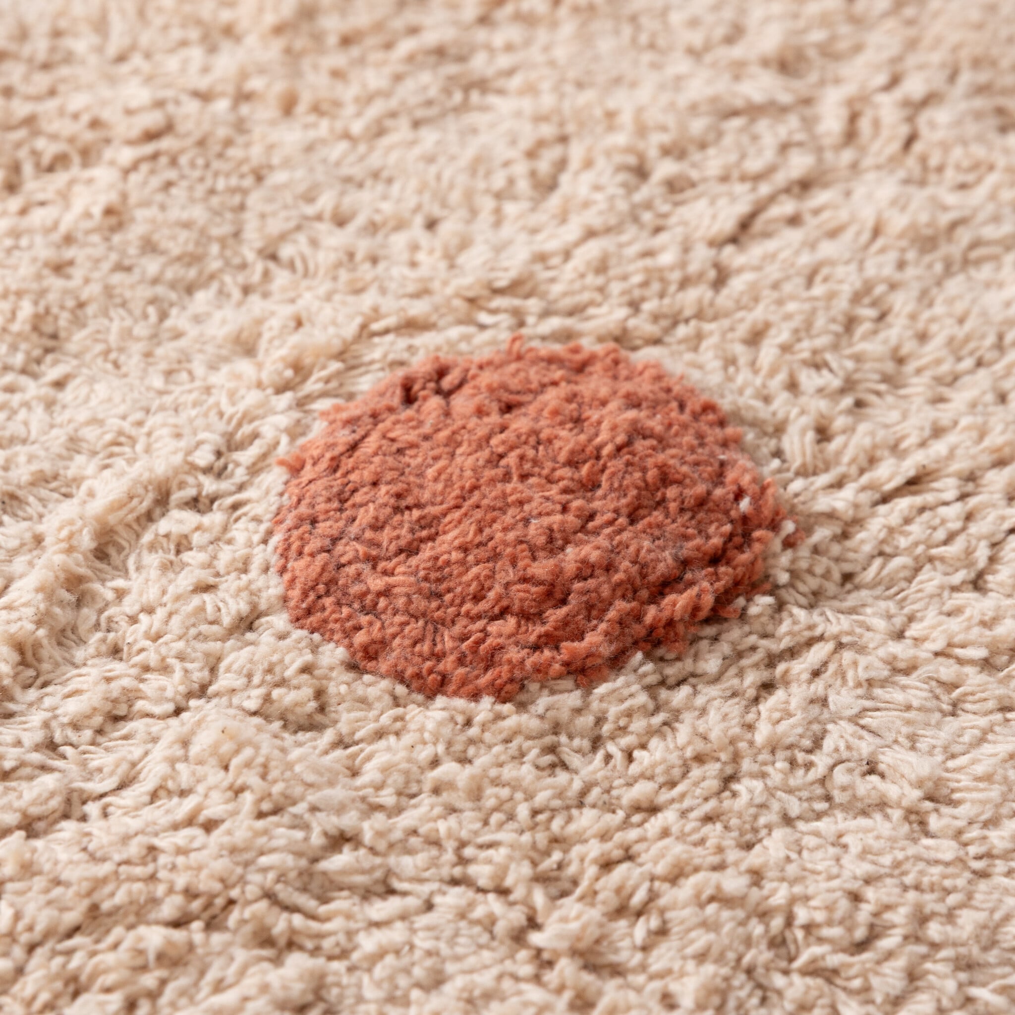 Round Kids Room Rug – Lou Dots Terra