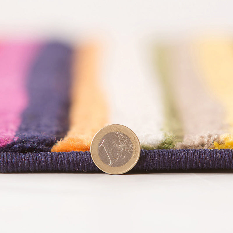 Modern floor rug - Spectro Tango Multicolour
