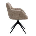 Swivel Chair - Fer Beige