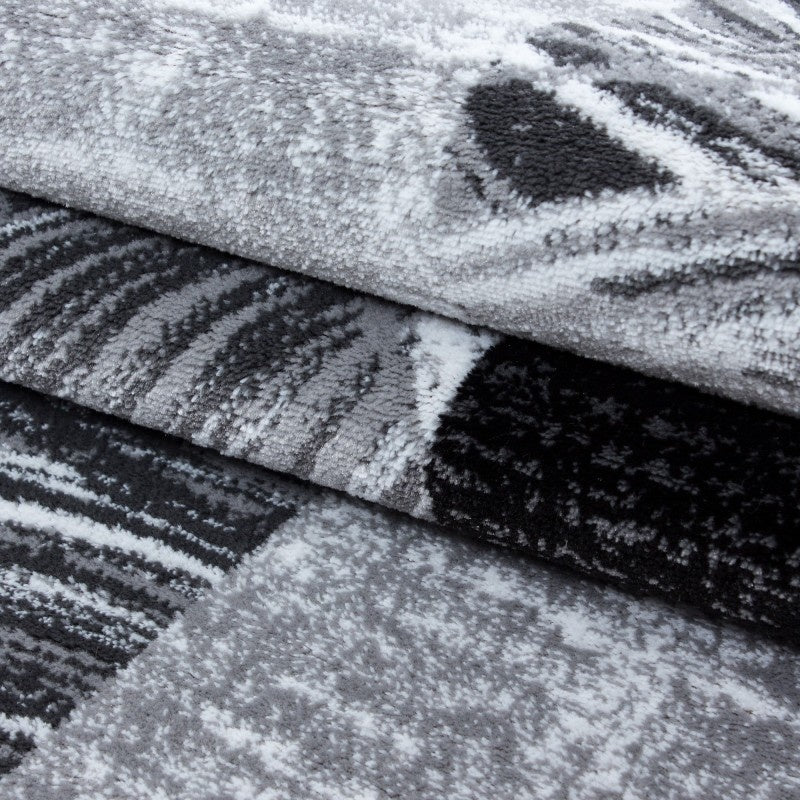 Modern floor rug - Jena Black 9220