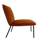Velvet armchair - Lola Orange