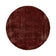Round wool rug - Leone Red