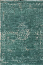 Vintage floor rug - The Fading World Jade 8258