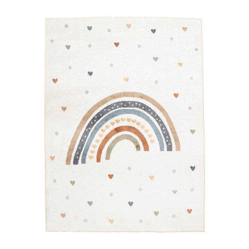 Washable Kids Rug - Ravi Rainbow Multicolour