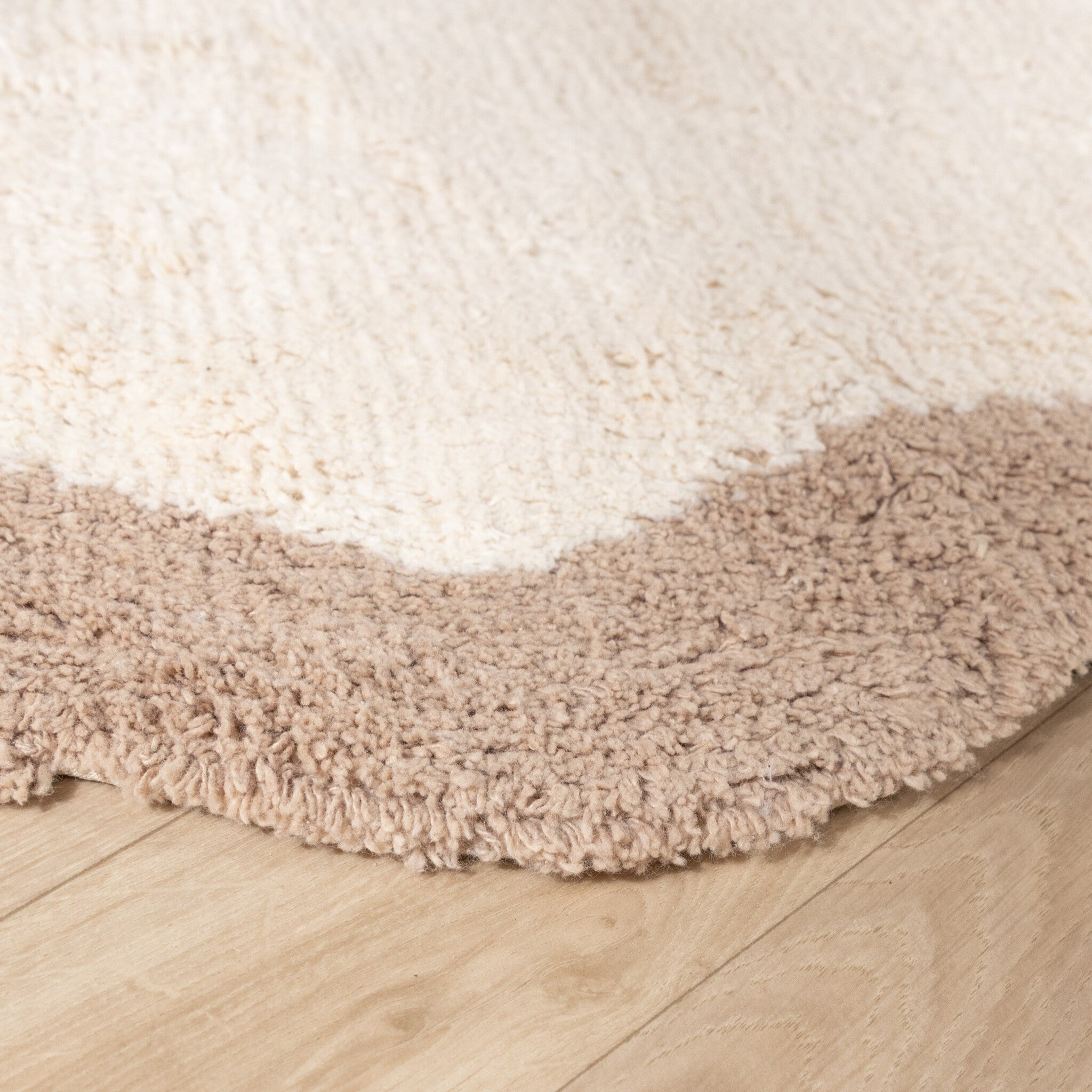 Washable Runner – Hazy Beige/Cream