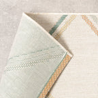 Modern Outdoor Rug - Playa Pattern Cream