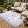 Vintage Outdoor Rug - Santo Flora White