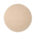 Round Scandinavian Rug - Charm Arches Beige