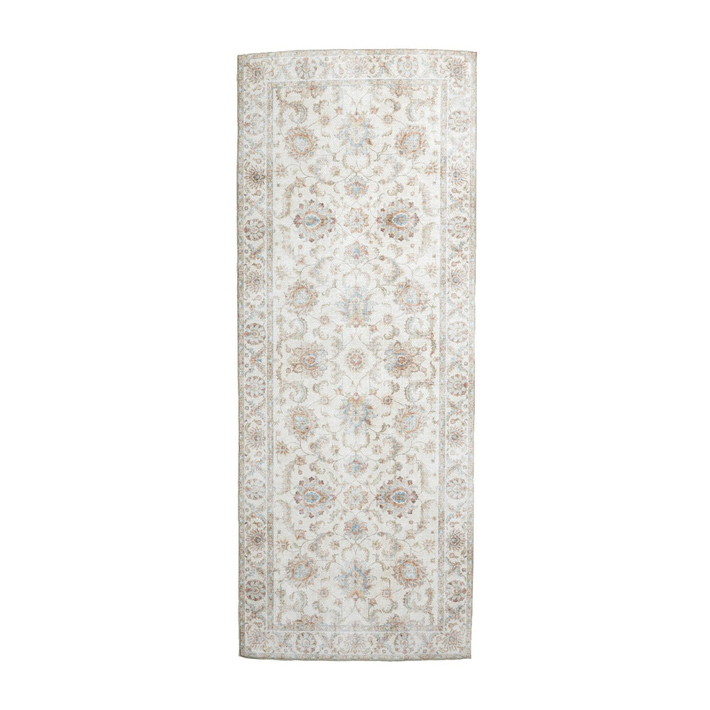 Washable Runner - Domingo Oriental White