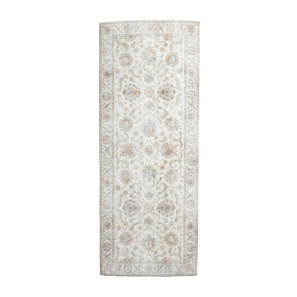 Washable Runner - Domingo Oriental White
