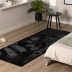 Soft Low-Pile Runner - Cozy Black