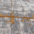 Vintage Floor Rug - Mad Men Columbus Gold 8419